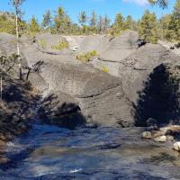 Traversée de ruisseau.