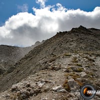 La crête sommitale.