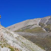Vue sur le sommet.