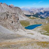 Vue sur le lac Sainte-Anne.