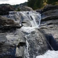 Petite cascade eu départ.
