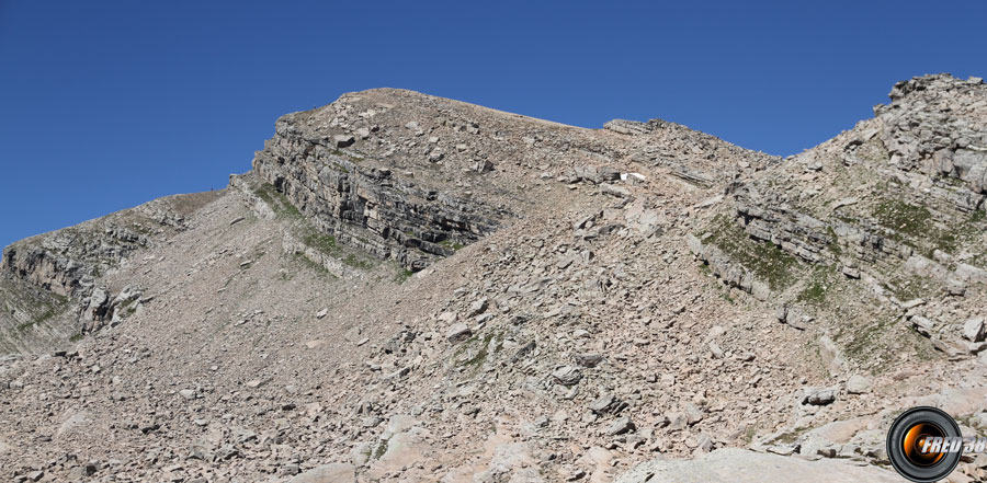 Sous la Crête des Barres.