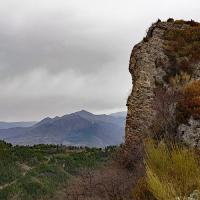 Sur la crête.