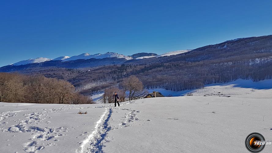 Près de la ferme d'Ambel.