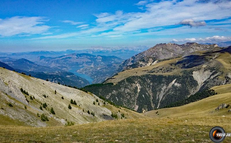 Montée sous le col.