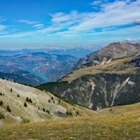 Montée sous le col.