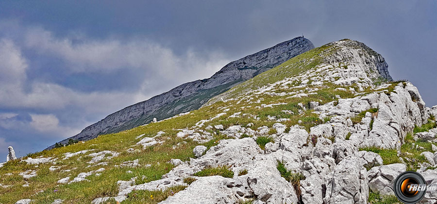 La crête sommitale