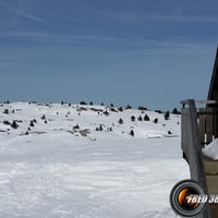 Le sommet vu du chalet C. Dunant.