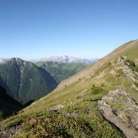 La crête sommitale.