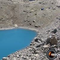 Le lac Vallonasso di Stroppia vu du col de Gypière.
