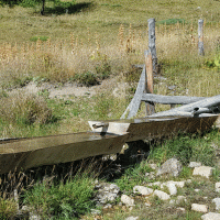 La fontaine.