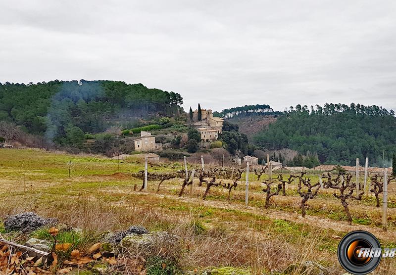 Vue du départ.