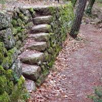 Montée au dessus de la grotte.