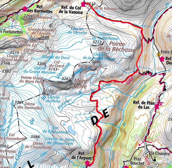 Tour glacier carte2