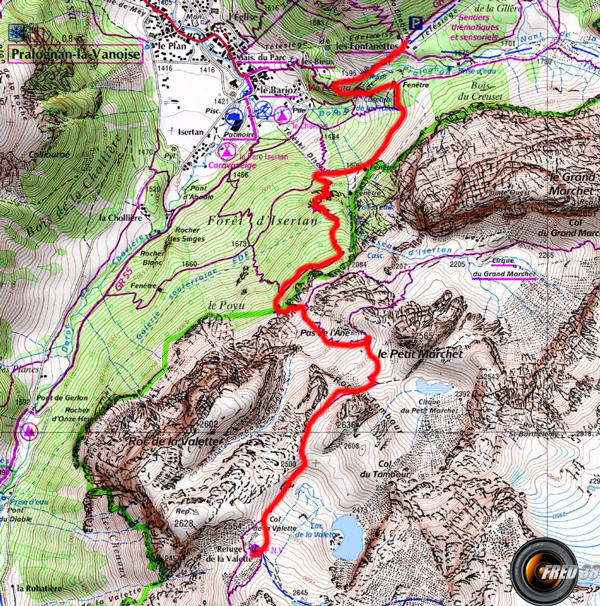 Tour glacier carte5