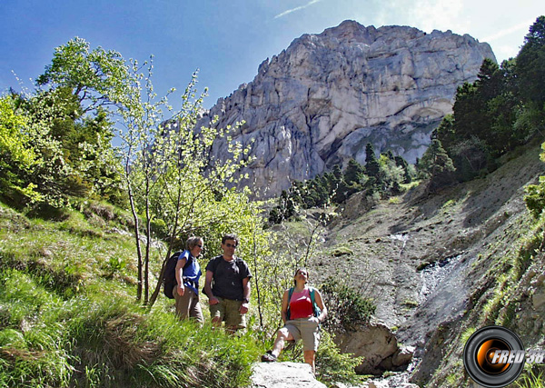 Sous le Col de l'Aupet.