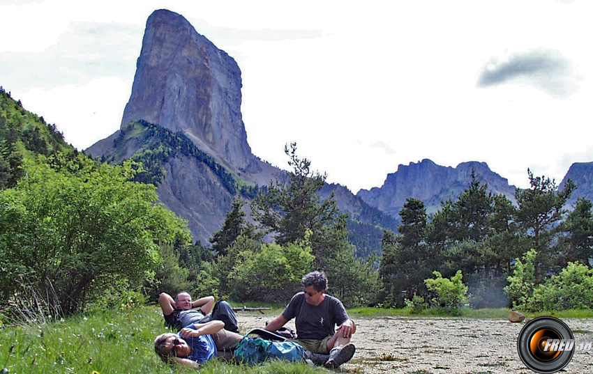 Au col des Pellas.