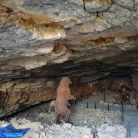La grotte préhistorique.
