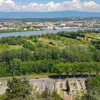 Vue sur le rhône.