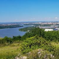 Vue sur le rhône.