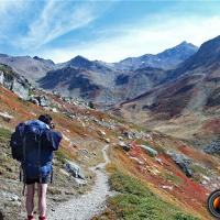 Le vallon au dessus de Valmeinier.