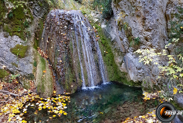 Dans les Gorges de Toussière.