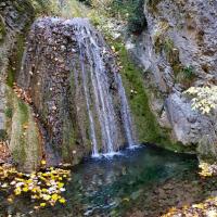 Dans les Gorges de Toussière.