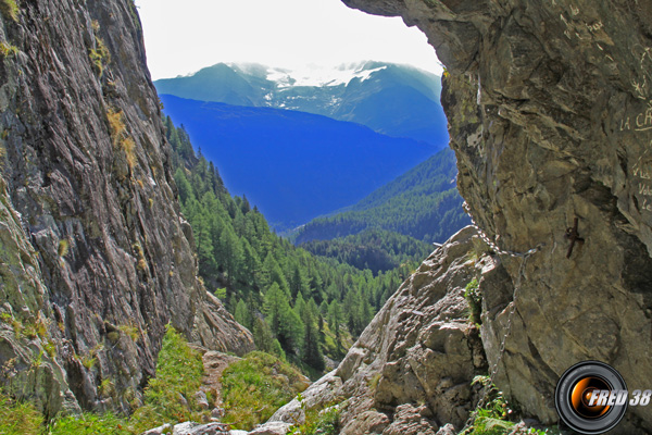 Un des passages câblés.