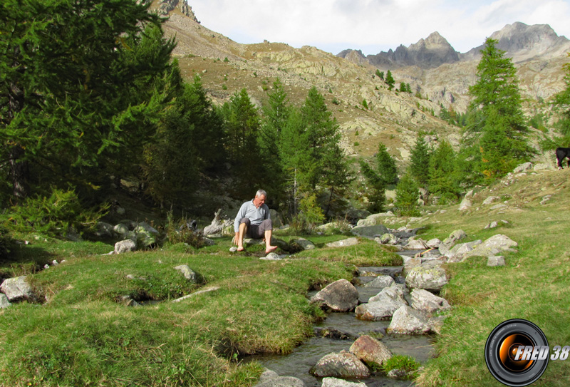 Sous la Madone de Fenestre.