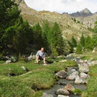 Sous la Madone de Fenestre.