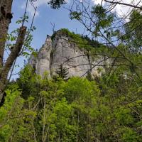 Le Bec de l'Aigle vu du point de dépar