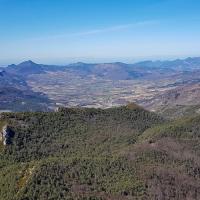 Vue vers l'Ouvèze.