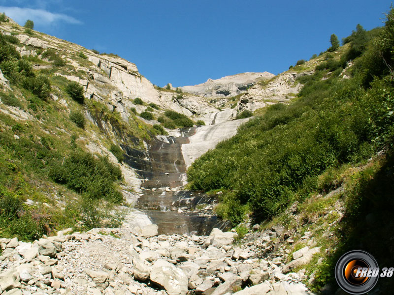 Cascades sur le sentier du retour.