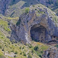 Au dessus du hameau.
